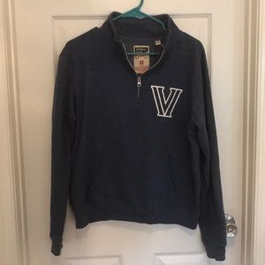 Villanova quarter-zip sweatshirt